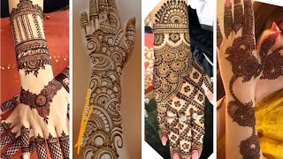 new dulhan mehndi ke design 2022bridal mehndi designs for full hand back amp front [upl. by Saxela]