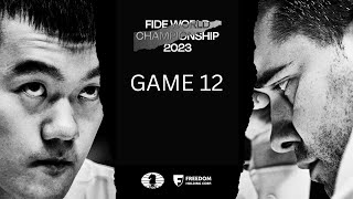 FIDE World Championship Match  Game 12 [upl. by Thomasa]