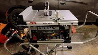 SKILSAW SPT9911 10 Inch Table Saw Review [upl. by Eamanna]