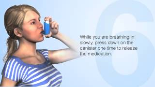 How to Use MeteredDose Inhalers Properly [upl. by Adlez429]