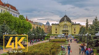 Trip to Ukraine  Chernivtsi  4K Urban Documentary Film [upl. by Ruelu370]