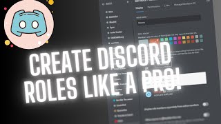 CREATE Discord Roles Like a PRO [upl. by Brause713]