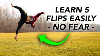 Learn 5 Easy Flips ASAP  How to Do Without Just Sending [upl. by Eiramoj]