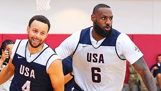 Team USA Basketball Full Scrimmage vs Select Team In Training Camp 2024 Team USA Olympics Practice [upl. by Derte620]