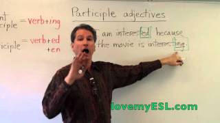 Participle Adjectives [upl. by Grefer]