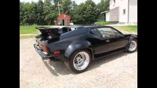 1973 Pantera De Tomaso Test drive 100 MPH Auto Appraisal Bay City Saginaw Michigan [upl. by Nnailuj]