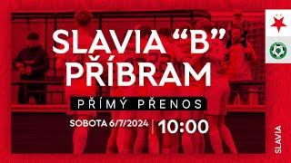 SK Slavia Praha quotBquot  FK Příbram [upl. by Anairdna]