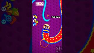 worms zone monster kill🐍shortsfeed wormszone shorts youtubeshorts viralshorts snakegame [upl. by Retsevlis729]