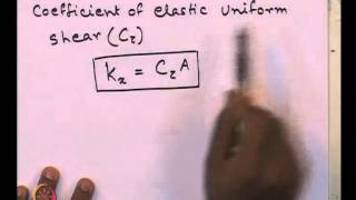 Mod05 Lec27 L27Problem on Tschebotarioffs method contd MassSpringDashpot MSD Model [upl. by Rednasela]