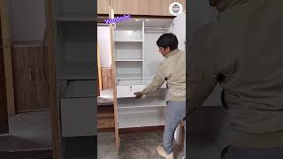 wardrobe design for IND bedroom interior design furniture shots wadrobe diy trending viral [upl. by Sedruol220]