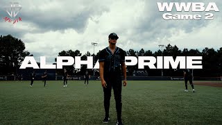 ALPHA PRIME MAKES DEBUT vs Canes Scout Team 16u  Game 2 WWBA [upl. by Paff8]