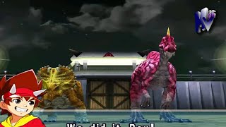 Eucentrosaurus and Alpha Irritator Dinosaur King Arcade Game 古代王者恐竜キング VS Alpha Fortress Hard Mode [upl. by Bedell]