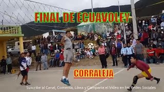 Ecuavoley gran final de gancheros Quito Vs Azogues en Corraleja Azuay  Ecuador [upl. by Airak]