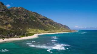 Mokuleia Beach Oahu Rising Oceans eroding beach [upl. by Verena375]