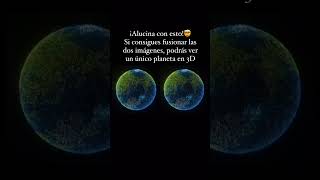 ESTEREOGRAMA PLANETA TIERRA 3D 😍Estereograma 3D PlanetaTierra ParaTi VistaDoble [upl. by Yttig]