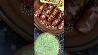 Comida Callejera 2024  Hot Dogs Rellenos  facilyrapido food enunminuto recipe viral casera [upl. by Kotto]