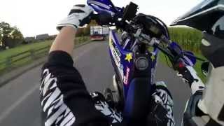 WR 125 X Wheelies  DT 125 [upl. by Buddy]