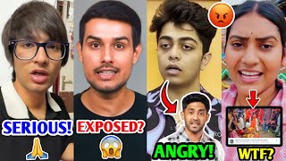 Dhruv Rathee got EXPOSED 😳 Sourav Joshi SERIOUS Tirth ANGRY on Thugesh Shivani KumariPurav Jha [upl. by Zeke262]