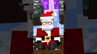 Pulling Santa s Sleigh With Bigger and Bigger Bedrock minecraft shorts [upl. by Airak]