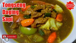 RESEP BUMBU TONGSENG DAGING SAPI TANPA SANTAN [upl. by Ingaborg]