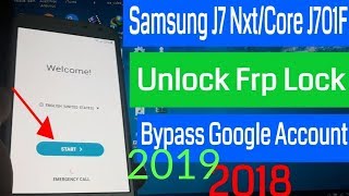 Samsung J701F FRP bypass 100 without PC  Samsung J7 NXT 81 80 70 [upl. by Idnahc]