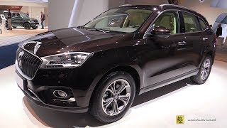 2018 Borgward BX7  Exterior and Interior Walkaround  2017 Frankfurt Auto Show [upl. by Neelcaj]