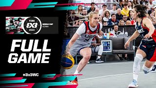 United States 🇺🇸 vs France 🇫🇷  Women Final  Full Game  FIBA 3x3 World Cup 2023  3x3 Basketball [upl. by Merchant]