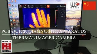 LAUNCH PCB QUICK DIAGNOSTIC APPARATUS THERMAL IMAGER CAMERA Unboxing  How to Install  Test [upl. by Anirroc]