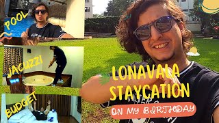 LONAVALA STAYCATION TRIP  LUXURY STAY WITH JACUZZI IN BUDGET  RESORT ROOM TOUR PRICE  CS VLOGS [upl. by Ennelram]