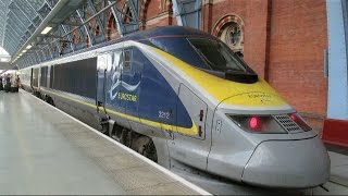 Eurostar 9126 London to Brussels  August 19th 2015 [upl. by Riggins]