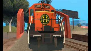 gta sa train modspics [upl. by Sewell568]