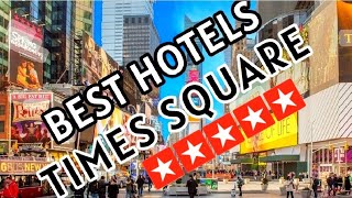 Best Hotels in New York city near Times Square 2024 Tour and reviews [upl. by Ahsieuqal351]