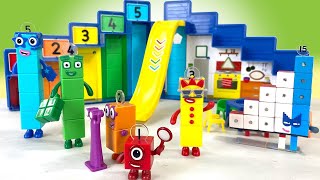 Numberblocks Step Squad Headquarters  Keiths Toy Box [upl. by Imnubulo]