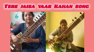 Tere jaisa yaar Kahan songkishor kumarYaranaSitar cover terejaisayaarkahan GaaneSuneAnsune [upl. by Tallbott]