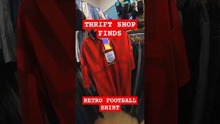 Retro Football Shirt Thrift Find FULL VIDEO ON MY YOUTUBE CHANNEL [upl. by Lucias655]