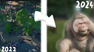 I rebuild an old orangutan habitat from 2022 to make it better [upl. by Romeo]