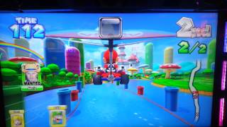 Mario Kart Arcade GP DX Footage [upl. by Nevetse846]