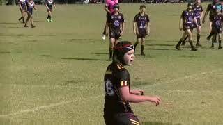 Toongabbie Tigers v Hills Bulls 2019 semi final U13s [upl. by Leafar]