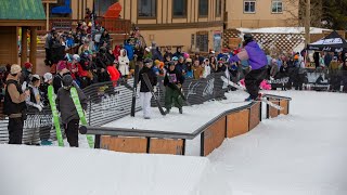 Eldora Recap  Level 1 Rail Jam Tour [upl. by Rabi840]