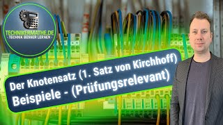 Knotensatz  Beispiel berechnen 🟢 Elektrotechnik optimal für Techniker Meister amp Azubis 2020 [upl. by Coplin]