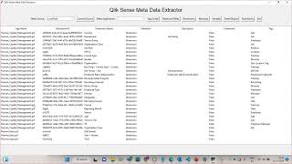 Qlik Sense Extractor amp Lineage [upl. by Patience]