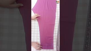 LADIES PANT TROUSER FULL CUTTING 2024sewingladiescuttingshortviralforyou [upl. by Onileba727]