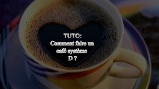 TUTO Comment faire un café sans cafetière système D avec Hujac [upl. by Warder]