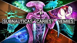 Subnauticas Scariest Enemies and heres why [upl. by Odnarb]