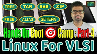 Essential Linux CMDs  Live Demo tree alias setenv df du free wget tar zipunzip rarunrar [upl. by Gala]