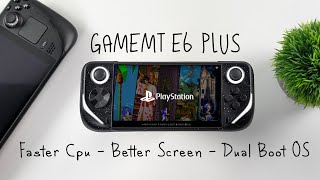 The New GameMT E6 Plus Looks Like A Mini Steam Deck Hands On First look [upl. by Wahl909]