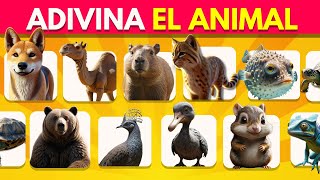 🔴100 ANIMALES En 4 SEGUNDOS  ADIVINA EL ANIMAL  Trivia Quiz  Curiosiq [upl. by Nanoc57]