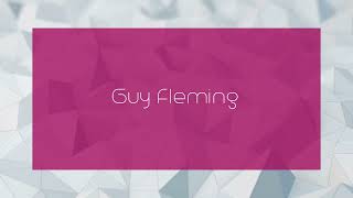 Guy Fleming  appearance [upl. by Taggart]