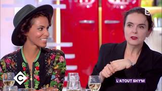 Amélie Nothomb et Shym au dîner  C à vous  01092017 [upl. by Laius]