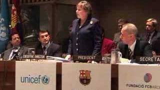 UNICEF FC Barcelona and UNICEF team up to help children [upl. by Liatrice]